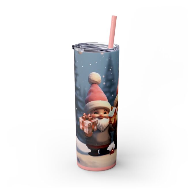 Skinny Tumbler with Straw, 20oz