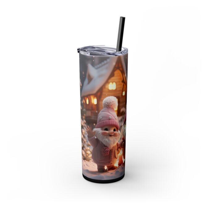 Skinny Tumbler with Straw, 20oz