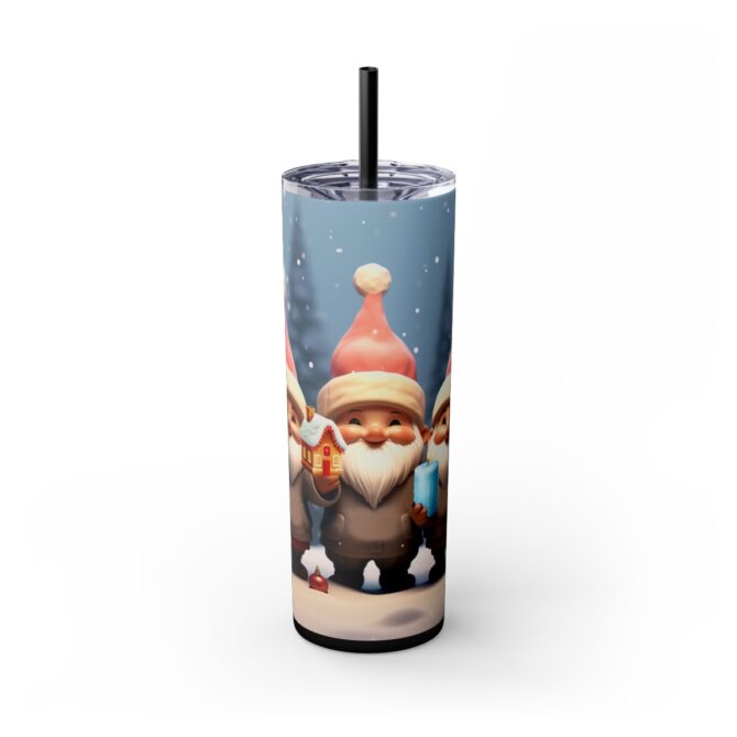 Skinny Tumbler with Straw, 20oz