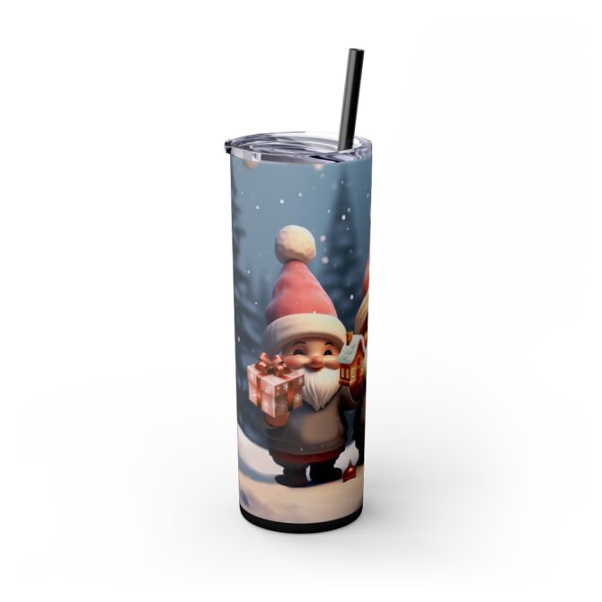 Skinny Tumbler with Straw, 20oz