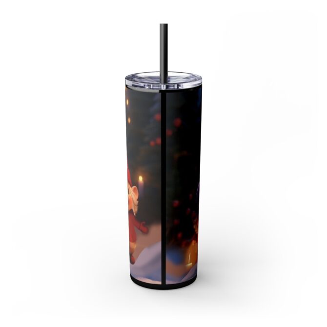 Skinny Tumbler with Straw, 20oz