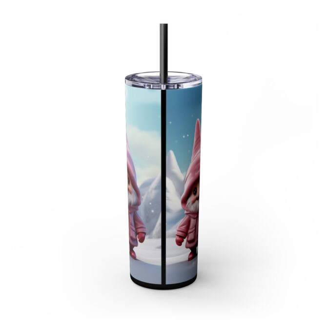 Skinny Tumbler with Straw, 20oz