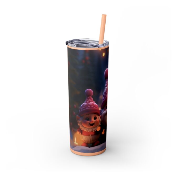 Skinny Tumbler with Straw, 20oz