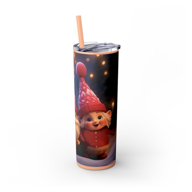 Skinny Tumbler with Straw, 20oz