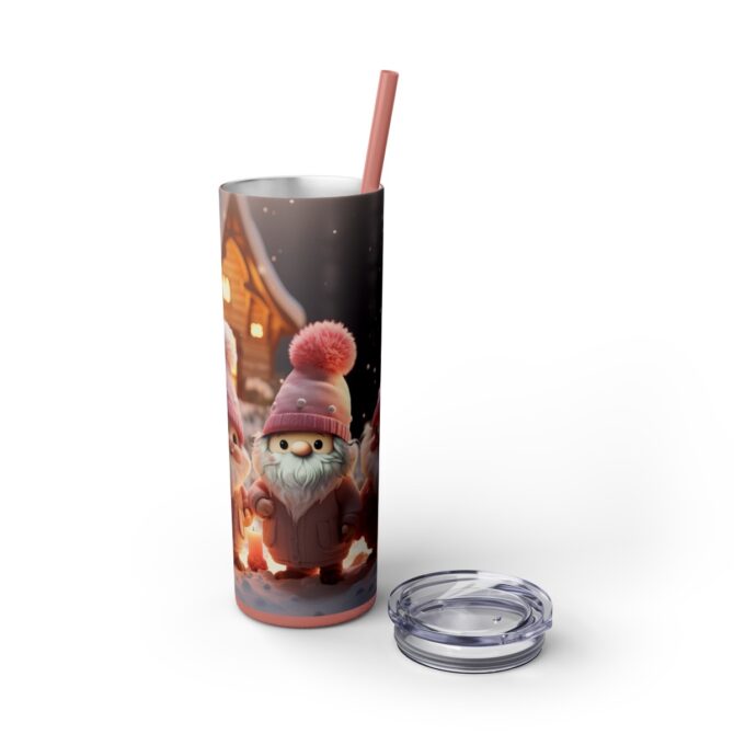 Skinny Tumbler with Straw, 20oz