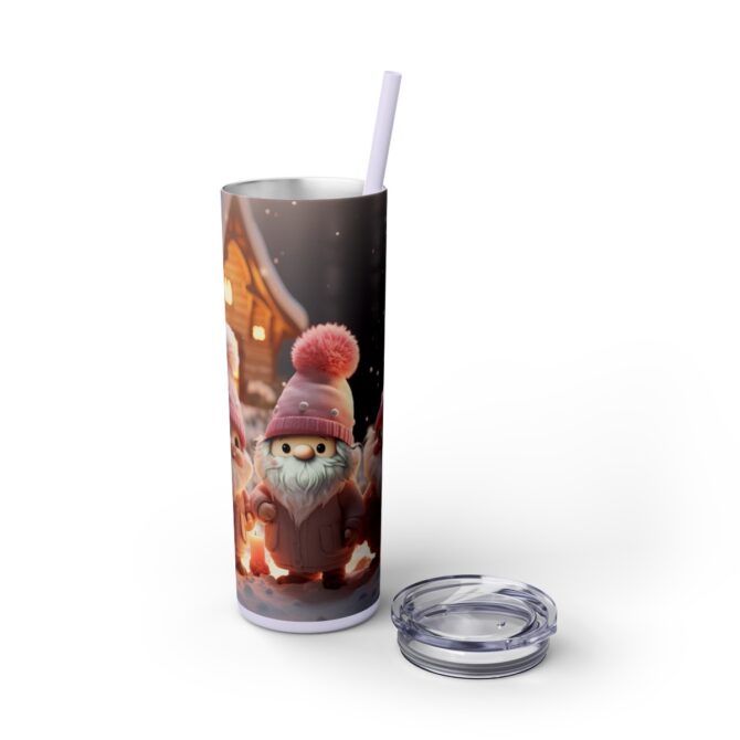 Skinny Tumbler with Straw, 20oz