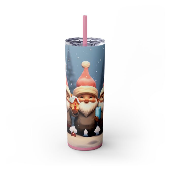 Skinny Tumbler with Straw, 20oz