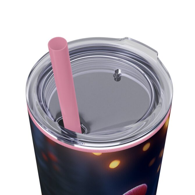 Skinny Tumbler with Straw, 20oz