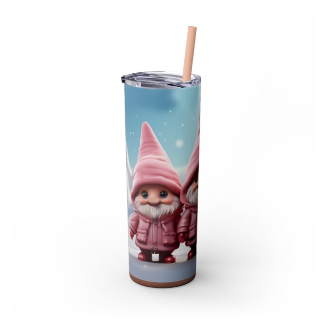 Skinny Tumbler with Straw, 20oz