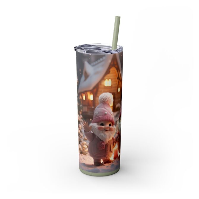 Skinny Tumbler with Straw, 20oz