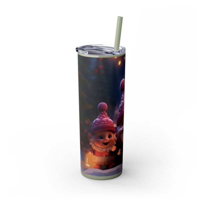 Skinny Tumbler with Straw, 20oz