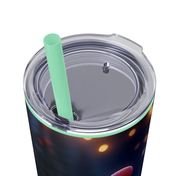 Skinny Tumbler with Straw, 20oz