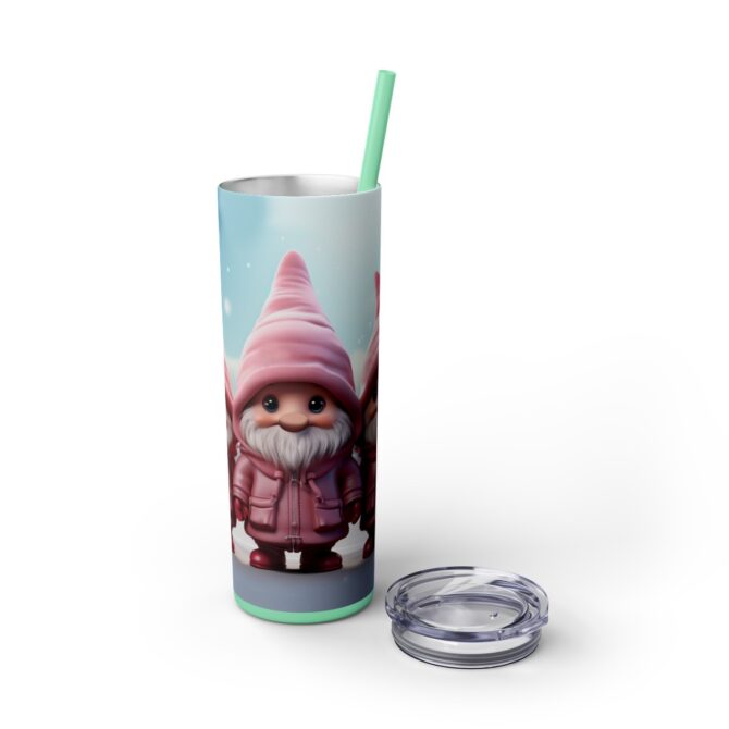 Skinny Tumbler with Straw, 20oz