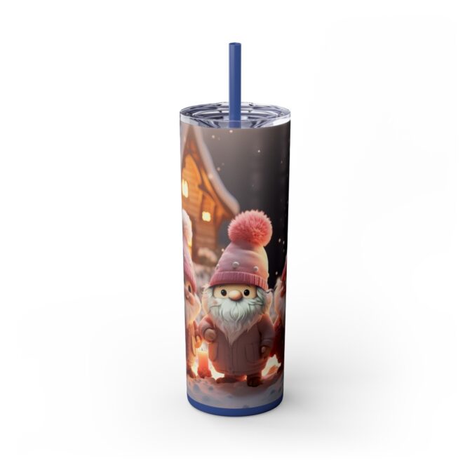 Skinny Tumbler with Straw, 20oz