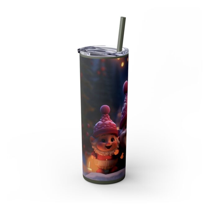 Skinny Tumbler with Straw, 20oz