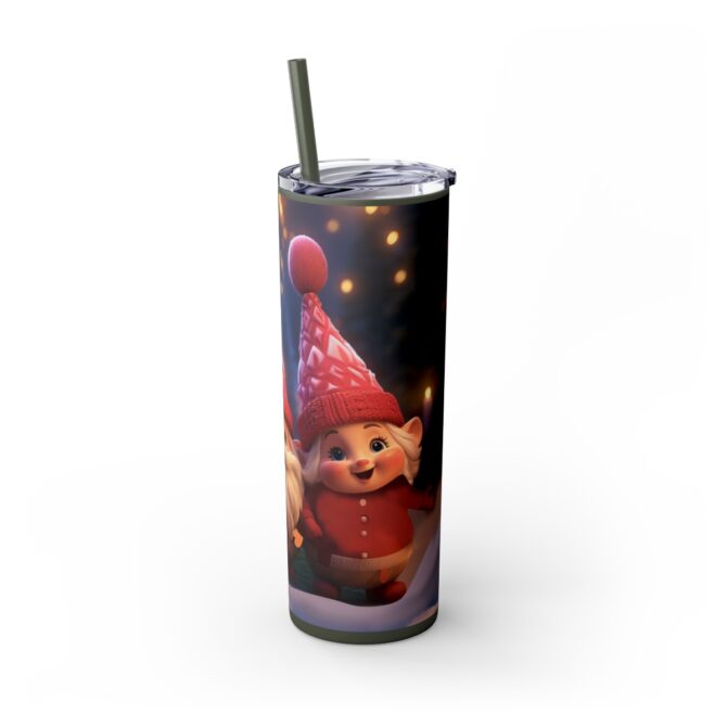 Skinny Tumbler with Straw, 20oz