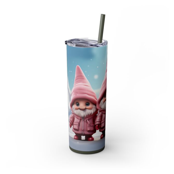 Skinny Tumbler with Straw, 20oz