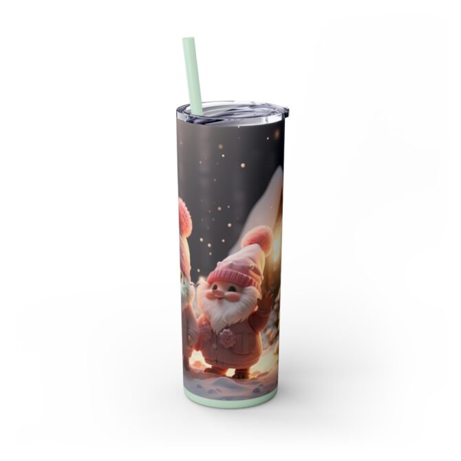 Skinny Tumbler with Straw, 20oz