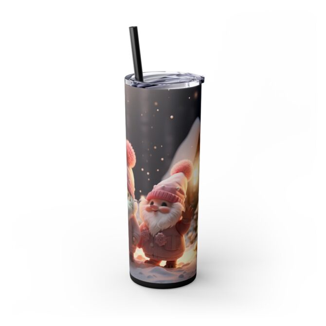 Skinny Tumbler with Straw, 20oz