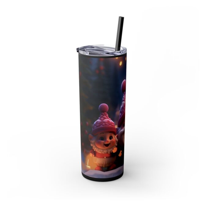 Skinny Tumbler with Straw, 20oz