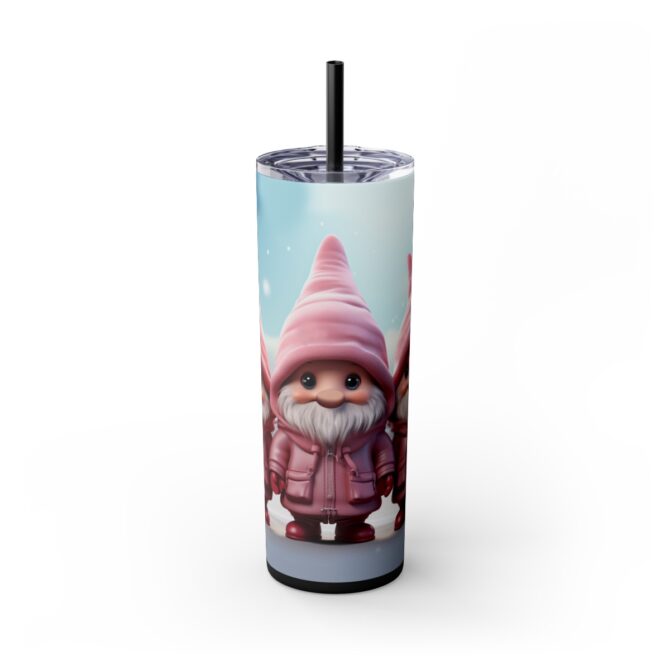 Skinny Tumbler with Straw, 20oz